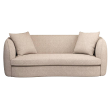 Leen Bakker   Bank Enzio 3,5zits Wales Taupe   Banken   Taupe   Stof