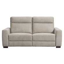 Leen Bakker   Bank James 3zits Zilver   Banken   Grijs   Lederlook Polyester