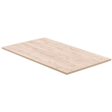 Leen Bakker   Bureaublad zit/sta bureau Homeworx   eikenkleur   120x70 cm   Melamine   Bruin