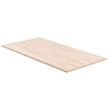 Leen Bakker   Bureaublad zit/sta bureau Homeworx   eikenkleur   160x80 cm   Melamine   Bruin