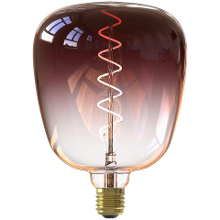 Leen Bakker   Calex Kiruna Led 5w Dimbaar   Lichtbronnen   Bruin   Glas   Calex
