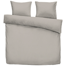 Leen Bakker   Dekbedovertrek Jay Zand 240x200/220cm   Beddengoed   Beige   Katoen