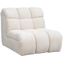 Leen Bakker   Draaifauteuil Beau Raven Beige   Fauteuils   Beige   Stof