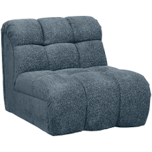 Leen Bakker   Draaifauteuil Beau Raven Donkerblauw   Fauteuils   Blauw   Stof