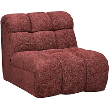 Leen Bakker   Draaifauteuil Beau Raven Wijnrood   Fauteuils   Rood   Stof