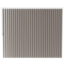 Leen Bakker   Fenstr Lamellen Pvc Taupe   30045   Lamellen   Taupe   Pvc   Fenstr