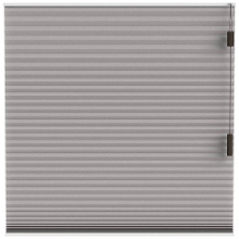 Leen Bakker   Fenstr Plisségordijn Boston Dubbel 25mm Lichtdoorlatend Taupe   30015   Plisségordijnen   Taupe   Polyester   Fenstr