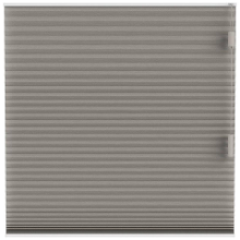 Leen Bakker   Fenstr Plisségordijn Chicago Dubbel 25mm Lichtdoorlatend Taupe   30014   Plisségordijnen   Taupe   Polyester   Fenstr