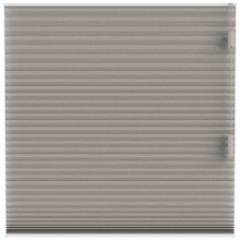 Leen Bakker   Fenstr Plisségordijn Chicago Dubbel 25mm Verduisterend Taupe   30022   Plisségordijnen   Taupe   Polyester   Fenstr