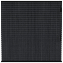 Leen Bakker   Fenstr Plisségordijn Lille Enkel 20mm Transparant Zwart   15017   Plisségordijnen   Zwart   Polyester   Fenstr