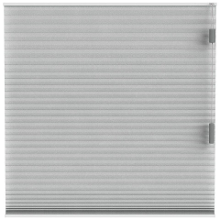 Leen Bakker   Fenstr Plisségordijn Seattle Dubbel 25mm Lichtdoorlatend Linnen   25512   Plisségordijnen   Grijs   Polyester   Fenstr