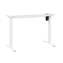 Leen Bakker   Frame zit/sta bureau Homeworx elektrisch verstelbaar   Metaal   Wit