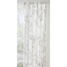 Leen Bakker   Inbetween Finesse Transparant   Greige   Linnen/Gerecycled Kunststof   Beige#Grijs   H300 Cm