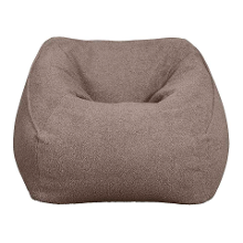 Leen Bakker   Lebel Loungestoel Fay   70x100x100 Cm   Polyester   Taupe