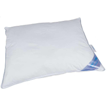 Leen Bakker   Polydaun Hoofdkusssen Guusje Wit 60x70cm   Beddengoed   Wit   Synthetisch   Polydaun