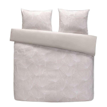 Leen Bakker   Royal Dekbedovertrek Naomi Paardenbloem Beige 200x220/250cm   Beddengoed   Crème   Katoen Satijn   Royal