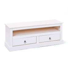 Leen Bakker   Tvmeubel Provence Wit 45x118x39cm   Tv   Wit   Hout