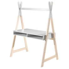 Leen Bakker   Vipack Kinderbureau Tipi   /hout   116x75 Cm   MDF   Wit