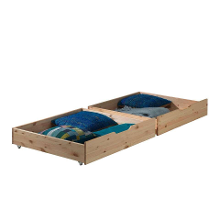 Leen Bakker   Vipack Opberglades Pino Grenenhout   Bedden   Beige   Grenenhout   Vipack