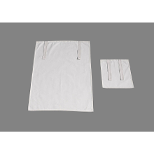 Leen Bakker   Vipack Set Gordijntjes Noah Crème 85x89,5x125cm   Bedden   Crème   Katoen   Vipack