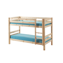 Leen Bakker   Vipack Stapelbed Pino Grenenhout 140x103x208cm   Bedden   Beige   Grenenhout   Vipack
