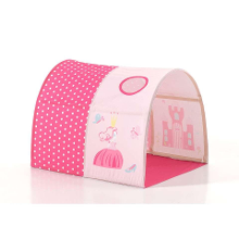 Leen Bakker   Vipack Tunnel Princess Roze 95x85x10cm   Bedden   Roze   Katoen   Vipack