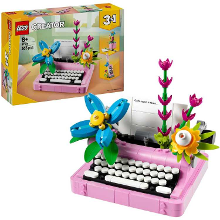 LEGO Creator 3 in 1   Typemachine met bloemen constructiespeelgoed 31169