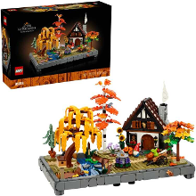 LEGO Icons   Herfsttuin met cottage Constructiespeelgoed