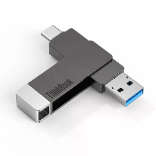Lenovo Thinkplus BU100 Type C & USB3.2 Flash Drive 512GB/256GB/128GB/64GB Hoge Snelheid Pendrive 360° Draaibare Mobiele