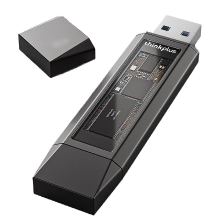 Lenovo Thinkplus TU203 USB3.2 Flashstation USB&Type C Dual Interface SSD 512G/256G/128G 450M/s Hoge Snelheid Pendrive U