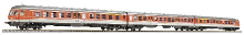 Liliput L133179 H0 3 delig Dieseltreinstel BR 614/914 van de DB