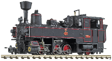 Liliput L141477 H0e stoomlocomotief u U40 Murtalbahn van de STLB