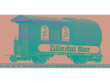 Liliput L240001 H0e biervatlwagen Zillertalbahn