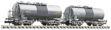 Liliput L260115 Liliput L260115 N 2 delig Set 4 assige Ketelwagen B. T.A. Van de SBB CFF