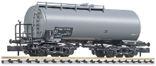 Liliput L265966 N 4 assige Ketelwagen Fuchs Mannheim van de DB