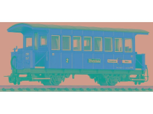 Liliput L344358 H0e Personenwagon van de Zillertalbahn Gemeente Ried