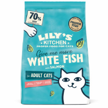 Lily's Kitchen Adult witvis met zalm kattenvoer 2 kg