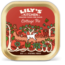 Lily's Kitchen Cottage Pie rund paté natvoer hond 1 tray (10 x 150 g)