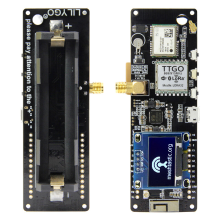 LILYGO® TTGO Meshtastic T Beam V1.1 ESP32 868 Mhz WiFi Bluetooth ESP32 GPS NEO 6M SMA 18650 Batterijhouder met OLED