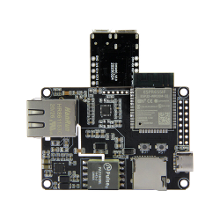 LILYGO® TTGO T Internet POE ESP32 WROOM LAN8720A Chip Ethernet adapter en downloader uitbreidingskaart Programmeerbare h