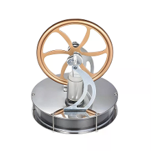 LL 001 Metaal Laag Temperatuur Stirling Motor Model Stoomwarmte Doe het zelf Klassikale Educatie Desktop Display Speelgo