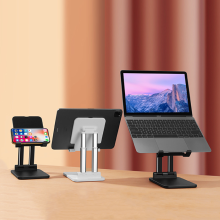 LLANO Opvouwbare Tablet Houder Stand Gratis Aanpassing Hoek Telescopische Legering Desktop Beugel voor iPad Mini