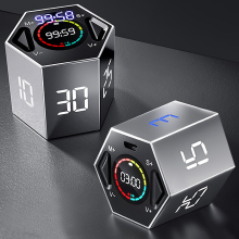 LLANO Smart Timer 6 Modi LCD Digitale Stopwatch Multifunctie Magnetische Elektronische Countdown Studie Fitness Koken