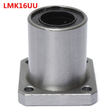 Lmk16uu 16mm Square Flange Type Linear Bearing Motion Bushing Bearing Cnc Part