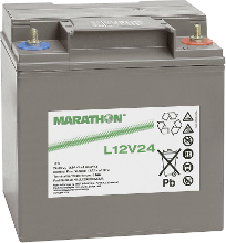 Loodaccu 12 V 23.5 Ah Gnb Marathon Nall120024hm0ma Loodvlies (agm)