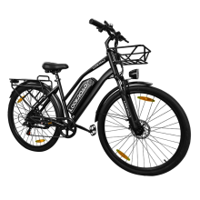 LOOKROAD L28 MIN Elektrische fiets, 36V 18Ah batterij, 500W motor, Aanbevolen topsnelheid 25 km/u, Snelheidsensor, Mecha