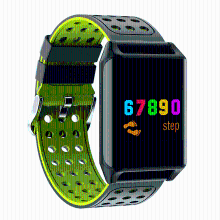 Lynwo M7 0.95 Inch Oled Color Screen Blood Oxygen Pressure Heart Rate Monitor Pedometer Smart Watch