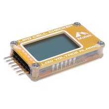 Matek Precision Lcd 6s Power Monitor Low Voltage Alarm