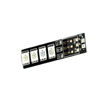 Matek Rgb 5050 Led Lamp Panel 16v 4s Lipo 7 Colors Switch For Fpv Helicopter Multi Axis