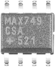 Maxim Integrated MAX749CSA+ PMIC   Energy Metering Printplaatmontage (PCB) Tube